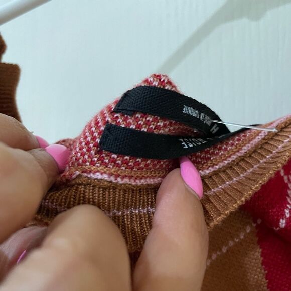 Anthropologie Silence and Noise Sweater Vest Size Medium - Picture 9 of 10